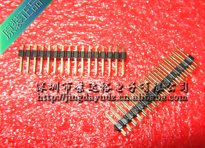 【供應排針 2.54間距 雙排排針16P 2X16 全新原裝 特價熱銷】價格,廠家,圖片,連接器,深圳市福田區景達裕電子經營部-